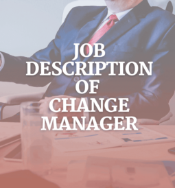 job description of change manager