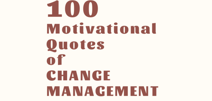 motivational quotes on change management