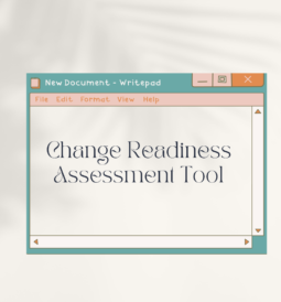 change readiness assessment tool