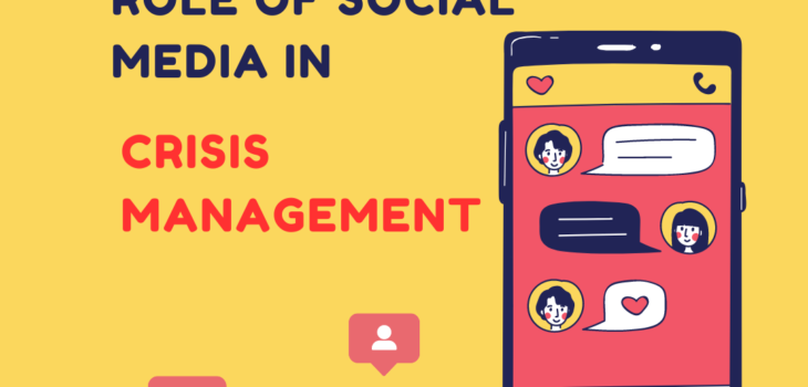 Role of social media in crisis management