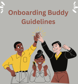Onboarding buddy guidelines